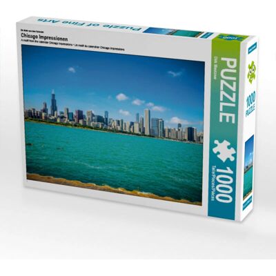 CALVENDO - Chicago-impressies - 1000 stukken - Puzzle CALVENDO - Chicago-impressies - 1000 stukken - Puzzle