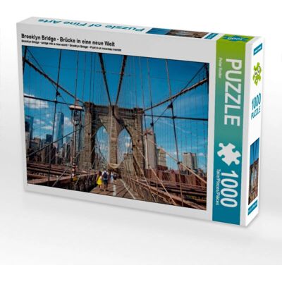 CALVENDO - Brooklyn Bridge - 1000 piezas - Puzzle CALVENDO - Brooklyn Bridge - 1000 piezas - Puzzle