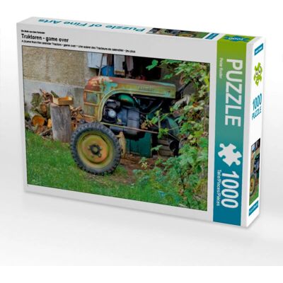CALVENDO - Tracteurs - Fin de Partie - 1000 Pieces - Puzzle CALVENDO - Tracteurs - Fin de Partie - 1000 Pieces - Puzzle