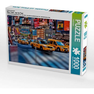 CALVENDO - New York Taxi - 1000 Pieces - 64 x 48 cm - Puzzle CALVENDO - New York Taxi - 1000 Pieces - 64 x 48 cm - Puzzle