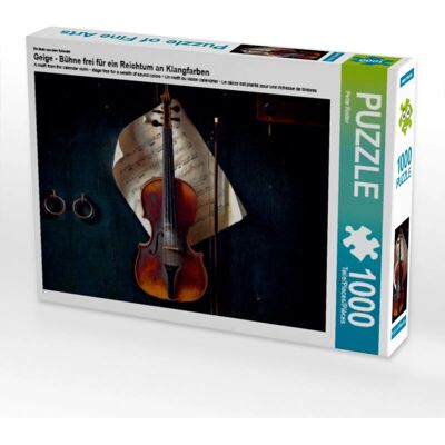 CALVENDO - Le Violon - 1000 stukken - 64 x 48 cm - Puzzle CALVENDO - Le Violon - 1000 stukken - 64 x 48 cm - Puzzle