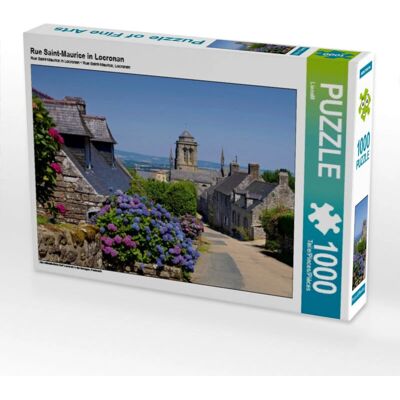 CALVENDO - Rue Saint-Maurice à Locronan - Puzzle - Publicité CALVENDO - Rue Saint-Maurice à Locronan - Puzzle - Publicité