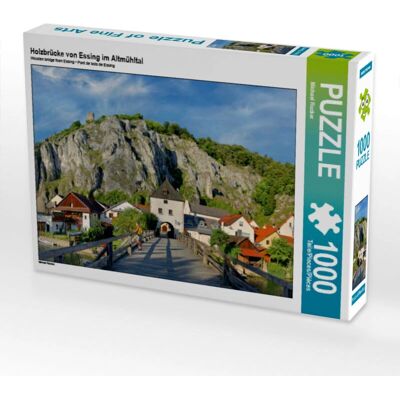 CALVENDO - Pont en Bois d'Essing - 1000 Stukjes - Puzzle CALVENDO - Pont en Bois d'Essing - 1000 Stukjes - Puzzle