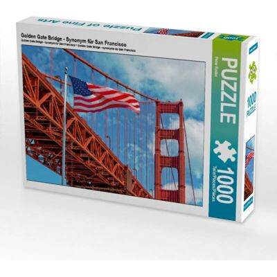 Calvendo - 4059477059741 - Puente Golden Gate - 64 x 48 cm - Puzzle Calvendo - 4059477059741 - Puente Golden Gate - 64 x 48 cm - Puzzle
