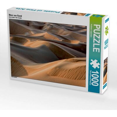 Calvendo - Mer de Sable - 1000 stukken - 64 x 48 cm - Puzzel Calvendo - Mer de Sable - 1000 stukken - 64 x 48 cm - Puzzel