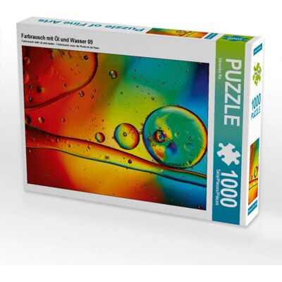 CALVENDO - Farbrausch Öl und Wasser 09 - 1000 stukken - Puzzle CALVENDO - Farbrausch Öl und Wasser 09 - 1000 stukken - Puzzle