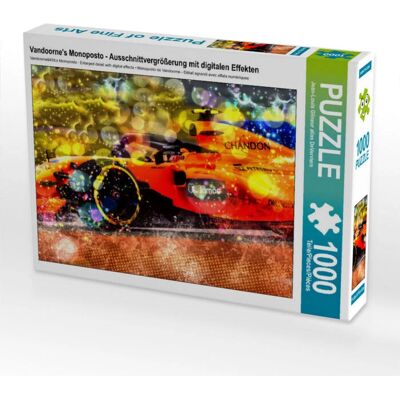 Calvendo - Vandoorne's Monoposto - 64 x 48 cm - Puzzle Calvendo - Vandoorne's Monoposto - 64 x 48 cm - Puzzle