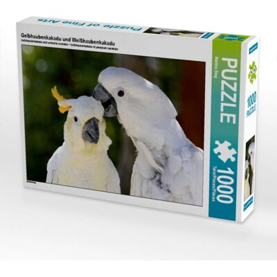 CALVENDO Cacatoës jaune et blanc - 1000 pieces - 64x48 cm - Martina Berg puzzle CALVENDO Cacatoës jaune et blanc - 1000 pieces - 64x48 cm - Martina Berg puzzle