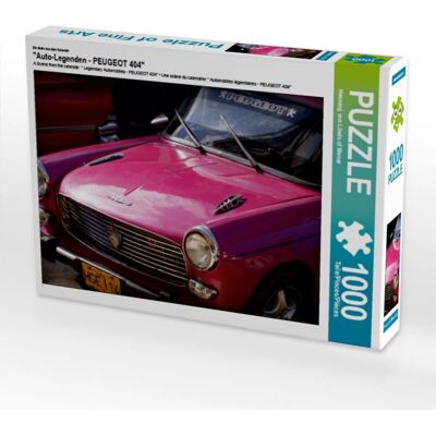Calvendo - Peugeot 404 - 64 x 48 cm - 1000 pièces - Puzzle - Publicité Calvendo - Peugeot 404 - 64 x 48 cm - 1000 pièces - Puzzle - Publicité
