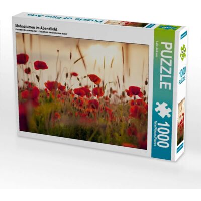 Calvendo - Mohnblumen Im Abendlicht - 1000 pièces - puzzle - Publicité Calvendo - Mohnblumen Im Abendlicht - 1000 pièces - puzzle - Publicité
