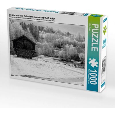 CALVENDO - Ein Bild aus dem Kalender Schwarz und Weiß Natur - 1000 pieces - 64x48 cm - Puzzle CALVENDO - Ein Bild aus dem Kalender Schwarz und Weiß Natur - 1000 pieces - 64x48 cm - Puzzle