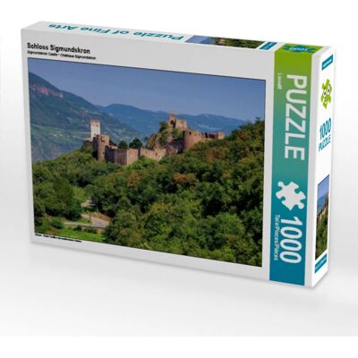 CALVENDO Schloss Sigmundskron puzzle 1000 pezzi CALVENDO Schloss Sigmundskron puzzle 1000 pezzi