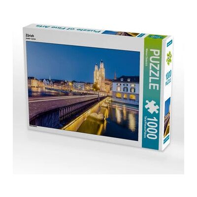 CALVENDO Zurigo 1000 pezzi 64 x 48 cm Werner Dieterich - puzzle CALVENDO Zurigo 1000 pezzi 64 x 48 cm Werner Dieterich - puzzle