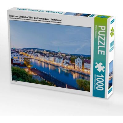 CALVENDO - Vue Lindenhof Limmatquai - 1000 Pezzi - Puzzle CALVENDO - Vue Lindenhof Limmatquai - 1000 Pezzi - Puzzle