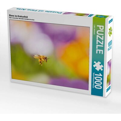 Calvendo - Abeille dans Un Champ de Crocus - Puzzle Calvendo - Abeille dans Un Champ de Crocus - Puzzle