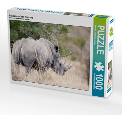 Calvendo - Le rhinocéros en Retraite - 1000 pieces Calvendo - Le rhinocéros en Retraite - 1000 pieces