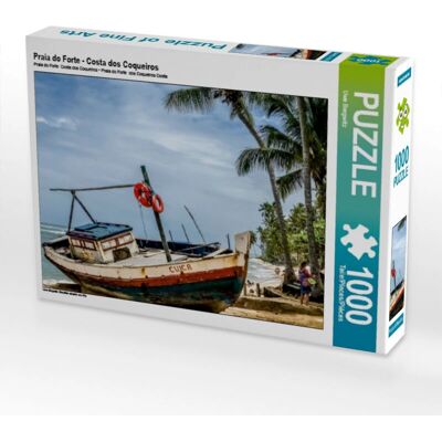 Calvendo - Praia do Forte Costa Dos Coqueiros - 1000 Pieces - Puzzle Calvendo - Praia do Forte Costa Dos Coqueiros - 1000 Pieces - Puzzle