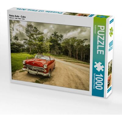 CALVENDO - Retro Auto - Cuba - 1000 Pezzi - Puzzle CALVENDO - Retro Auto - Cuba - 1000 Pezzi - Puzzle
