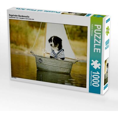 CALVENDO - Border Collie Sailor - 64 x 48 cm - Puzzle CALVENDO - Border Collie Sailor - 64 x 48 cm - Puzzle