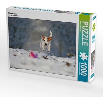 Calvendo - Winterspaß 1000 Teile Puzzle - 64 x 48 cm - Puzzle Calvendo - Winterspaß 1000 Teile Puzzle - 64 x 48 cm - Puzzle