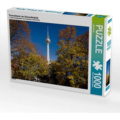 CALVENDO - Alexanderplatz TV Tour - 1000 Teile - 64 x 48 cm - Puzzle CALVENDO - Alexanderplatz TV Tour - 1000 Teile - 64 x 48 cm - Puzzle