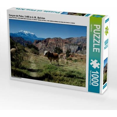 Calvendo - Canyon de Palca - 1000 piezas - 64x48 cm - Puzzle Calvendo - Canyon de Palca - 1000 piezas - 64x48 cm - Puzzle