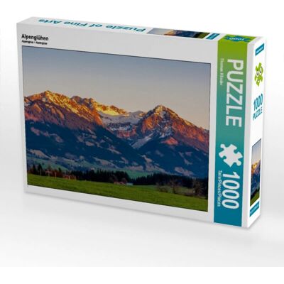 CALVENDO - Alpenglühen 1000 Teile - 64x48 cm - Puzzle CALVENDO - Alpenglühen 1000 Teile - 64x48 cm - Puzzle