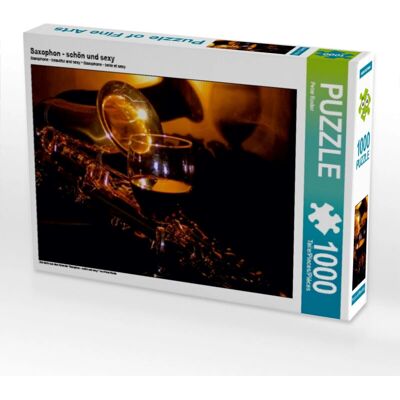 CALVENDO Saxophon Puzzle - 1000 Teile - 64x48 cm - Puzzle CALVENDO Saxophon Puzzle - 1000 Teile - 64x48 cm - Puzzle