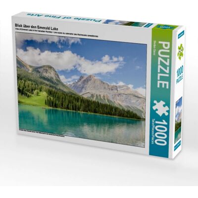 Calvendo - Blick über den Emerald Lake - 64 x 48 cm - 1000 Piezas - Rompecabezas Calvendo - Blick über den Emerald Lake - 64 x 48 cm - 1000 Piezas - Rompecabezas