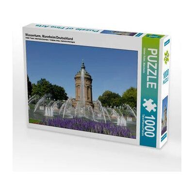 CALVENDO - Tour d'eau, Mannheim/DE - Puzzle CALVENDO - Tour d'eau, Mannheim/DE - Puzzle