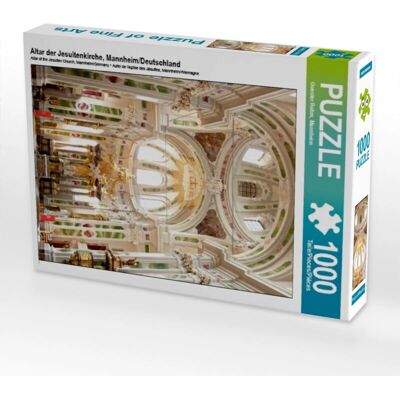 CALVENDO - Altare della Chiesa dei Gesuiti Mannheim - 1000 pezzi - 48 x 64 cm - Puzzle CALVENDO - Altare della Chiesa dei Gesuiti Mannheim - 1000 pezzi - 48 x 64 cm - Puzzle