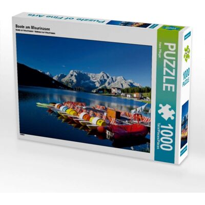 CALVENDO - Bateaux au lac Misurina - 1000 pieces - 64 x 48 cm - Puzzle CALVENDO - Bateaux au lac Misurina - 1000 pieces - 64 x 48 cm - Puzzle