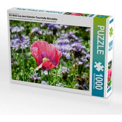 CALVENDO - Traumhafte Mohnblüte 1000 Teile Puzzle - Puzzle CALVENDO - Traumhafte Mohnblüte 1000 Teile Puzzle - Puzzle