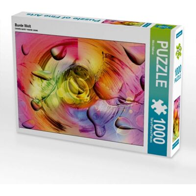 CALVENDO - Un Monde coloré - 1000 piezas - puzzle CALVENDO - Un Monde coloré - 1000 piezas - puzzle