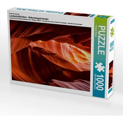 CALVENDO - Landschaftsfarben Kalender - 1000 Pcs - 64 x 48 cm - Puzzle CALVENDO - Landschaftsfarben Kalender - 1000 Pcs - 64 x 48 cm - Puzzle