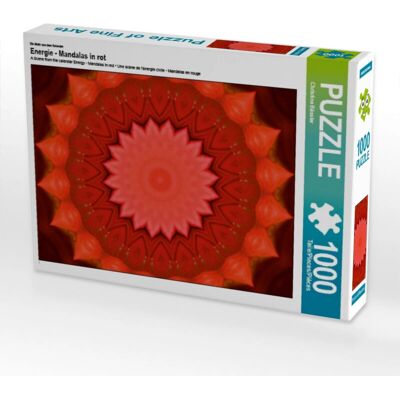 Calvendo - Énergie - Mandalas en Rouge - 1000 Pieces - Rompecabezas Calvendo - Énergie - Mandalas en Rouge - 1000 Pieces - Rompecabezas