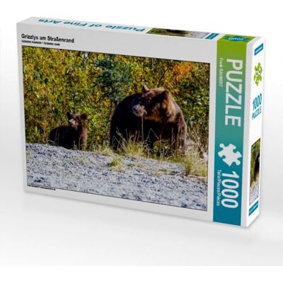 Calvendo - Les Grizzlis sur Le Bord de la Route - 64 x 48 cm - Puzzle Calvendo - Les Grizzlis sur Le Bord de la Route - 64 x 48 cm - Puzzle