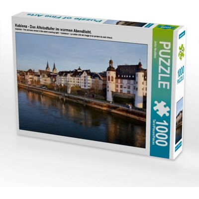CALVENDO - Puzzle Coblence La Vieille - 1000 piezas - 64 x 48 cm - Puzzle CALVENDO - Puzzle Coblence La Vieille - 1000 piezas - 64 x 48 cm - Puzzle