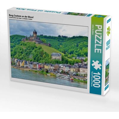 Calvendo Château de Cochem sur la Moselle - 1000 pieces - puzzle Calvendo Château de Cochem sur la Moselle - 1000 pieces - puzzle