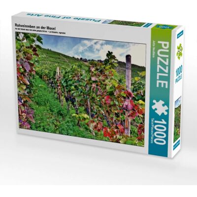 Calvendo - Rotweinreben an der Mosel - 64 x 48 cm - Jigsaw puzzle Calvendo - Rotweinreben an der Mosel - 64 x 48 cm - Jigsaw puzzle