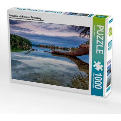 CALVENDO - Straussee mit Blick auf Strausberg - Puzzle CALVENDO - Straussee mit Blick auf Strausberg - Puzzle