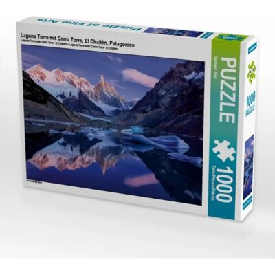 Laguna Torre mit Cerro Torre El Chaltén Patagonien - Puzzle Laguna Torre mit Cerro Torre El Chaltén Patagonien - Puzzle