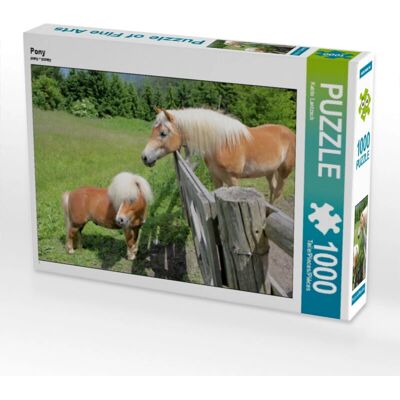 CALVENDO - Poney 1000 Pieces - 64 x 48 cm - Puzzle CALVENDO - Poney 1000 Pieces - 64 x 48 cm - Puzzle
