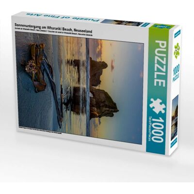 CALVENDO - Wharariki Beach Sunset - 1000 pc - Rompecabezas CALVENDO - Wharariki Beach Sunset - 1000 pc - Rompecabezas