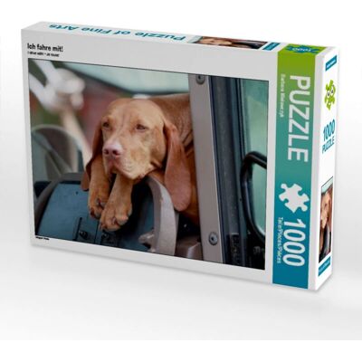 CALVENDO - Ich fahre mit! - 1000 Piezas - Horizontal - Puzzle CALVENDO - Ich fahre mit! - 1000 Piezas - Horizontal - Puzzle