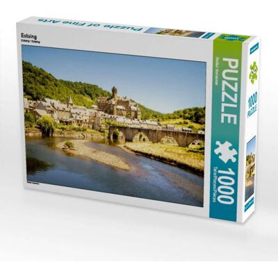 CALVENDO Estaing - 1000 Teile - 64 x 48 cm - Puzzle CALVENDO Estaing - 1000 Teile - 64 x 48 cm - Puzzle