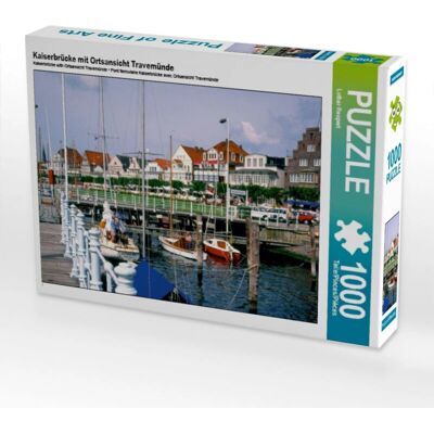 Calvendo - 4059478503502 - 1000 piezas - Pont de l'Empereur con Vista a Travemünde - Puzzle Calvendo - 4059478503502 - 1000 piezas - Pont de l'Empereur con Vista a Travemünde - Puzzle