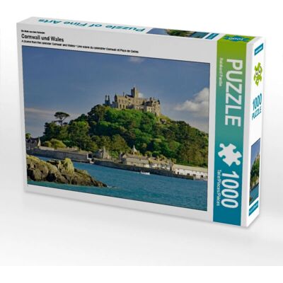 CALVENDO - Cornouailles et Pays de Galles - 1000 piezas - 64 x 48 cm - Rompecabezas CALVENDO - Cornouailles et Pays de Galles - 1000 piezas - 64 x 48 cm - Rompecabezas