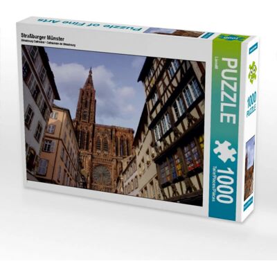 Calvendo - Cathédrale de Strasbourg - 1000 pieces - Puzzle - Publicité Calvendo - Cathédrale de Strasbourg - 1000 pieces - Puzzle - Publicité
