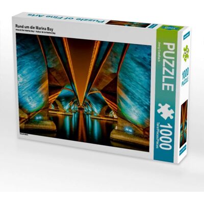 CALVENDO - Rund Um die Marina Bay - 1000 Teile - Puzzle CALVENDO - Rund Um die Marina Bay - 1000 Teile - Puzzle